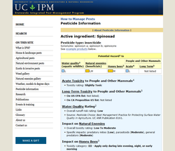 IPM pesticide guide