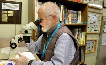 Learning how to ID pests and other horticultural issues prepares a Master Gardener to work at our help desk assisting the home gardener. Rebecca Ryan